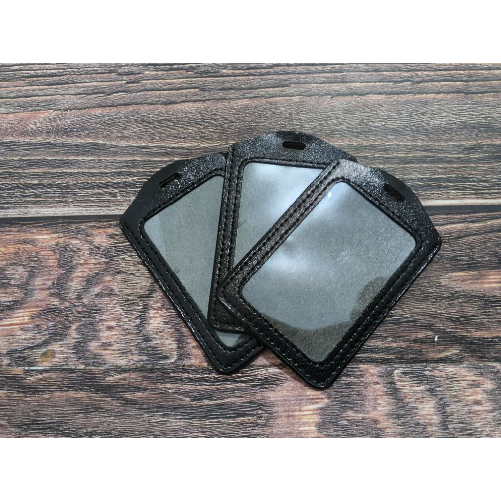 Tempat Id card bahan Kulit Imitasi