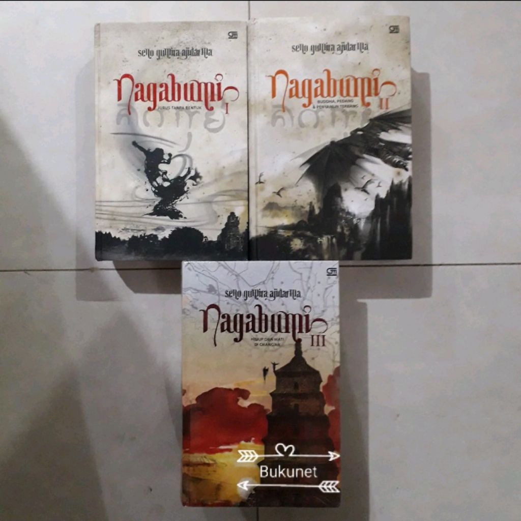 Paket Nagabumi - Jilid I-III - Seno Gumira Ajidarma - Indonesian literature