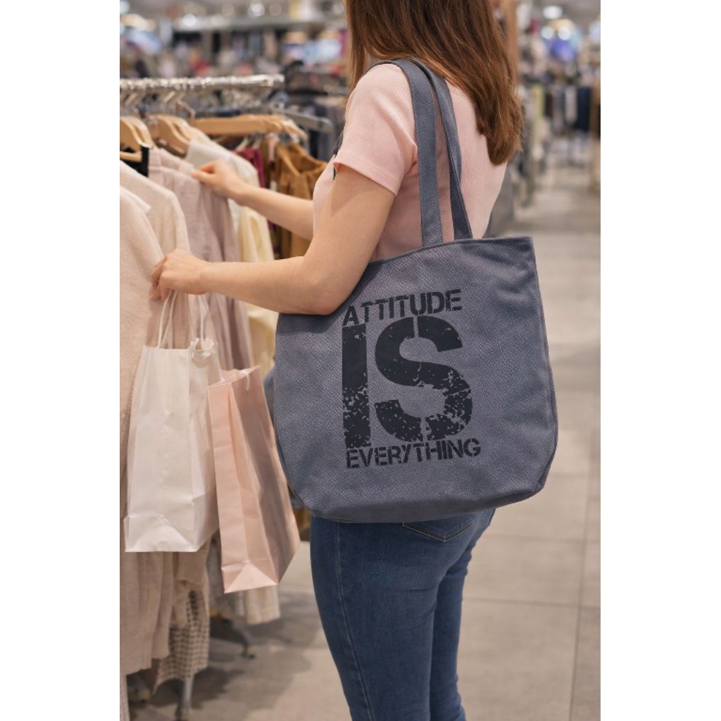 Tote Bag Kanvas Lucu|Tas Wanita Korean Style Simple & Kekinian
