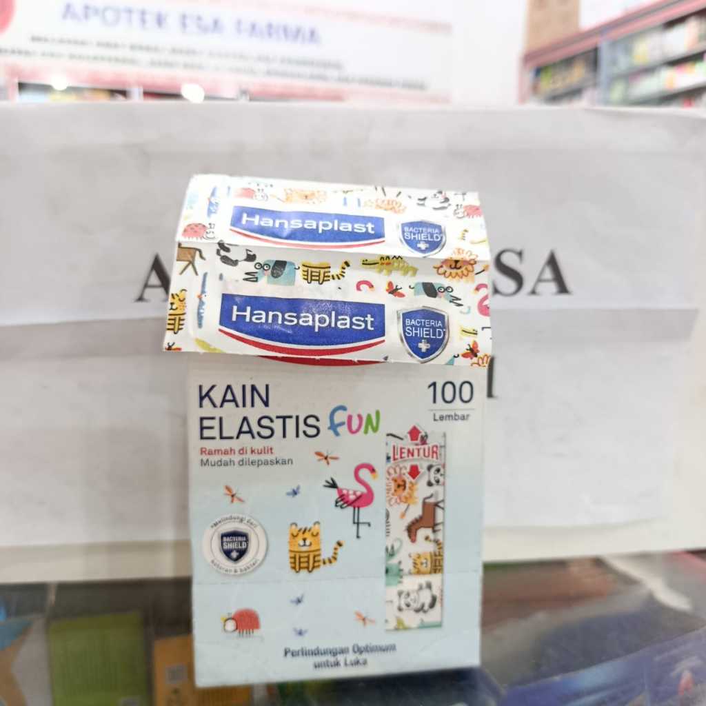 Plester Luka Anak Hansaplast Fun Elastis