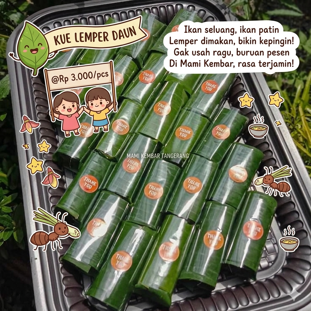 Lemper Daun Kue Basah Kue Hajatan Khitanan Lemper Bakar