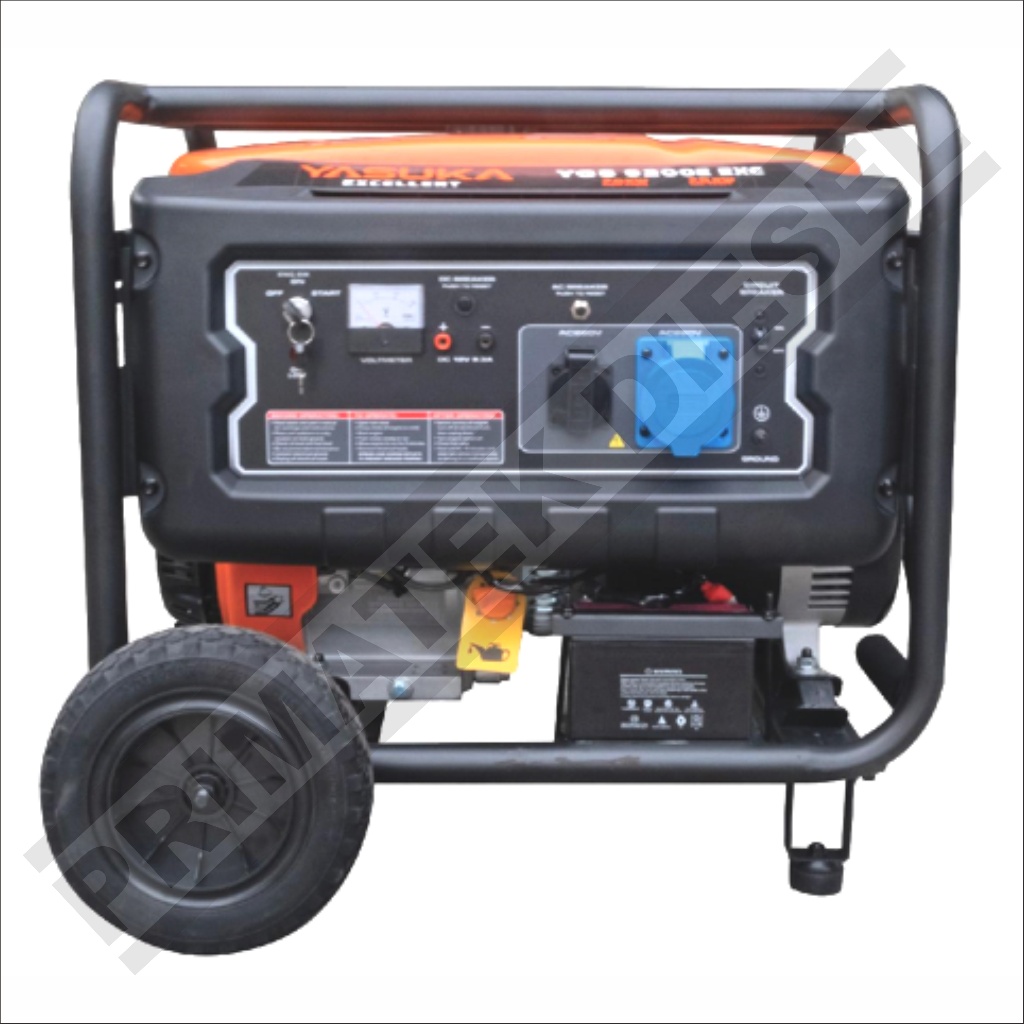 Genset YASUKA YGS9200E EXCELLENT 7500 Watt AVR / Power Generator Genset 7500Watt Double Stater YGS 9