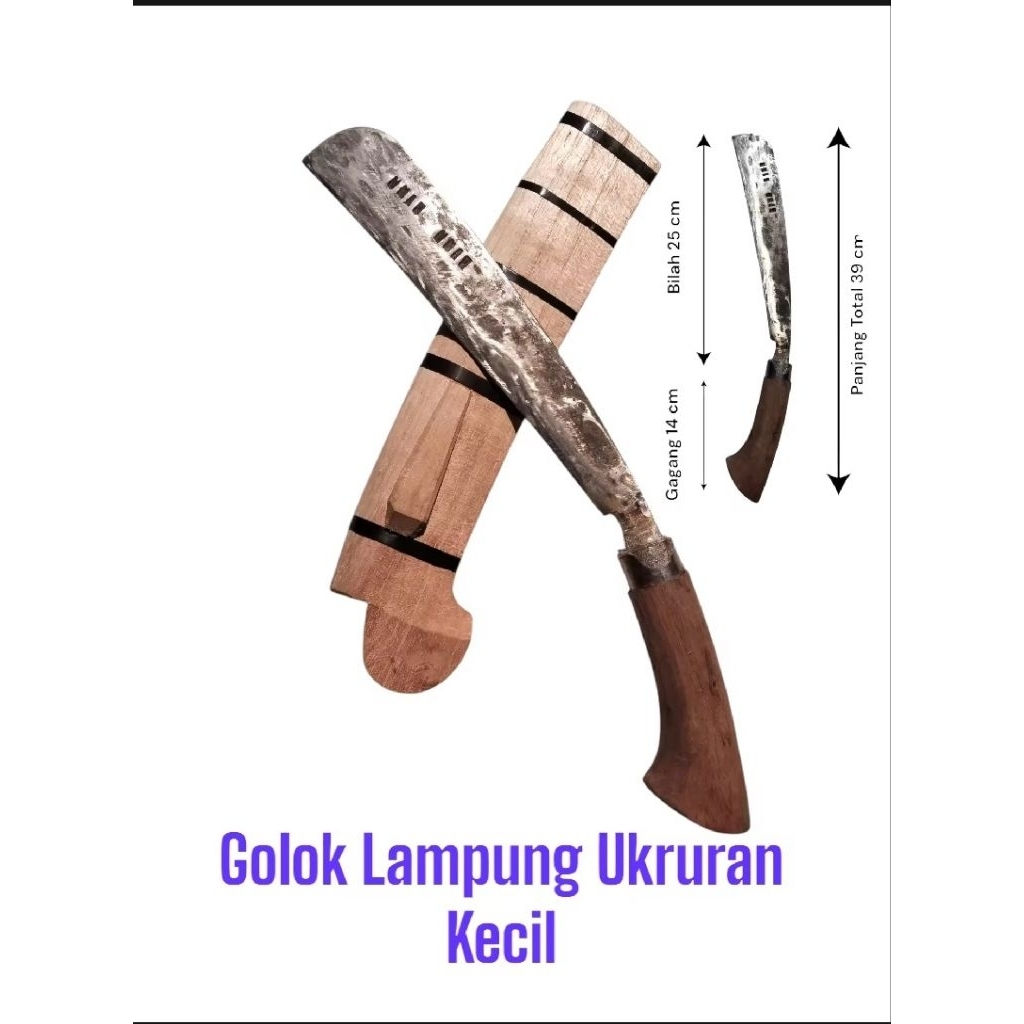 Golok lampung Ukuran Kecil