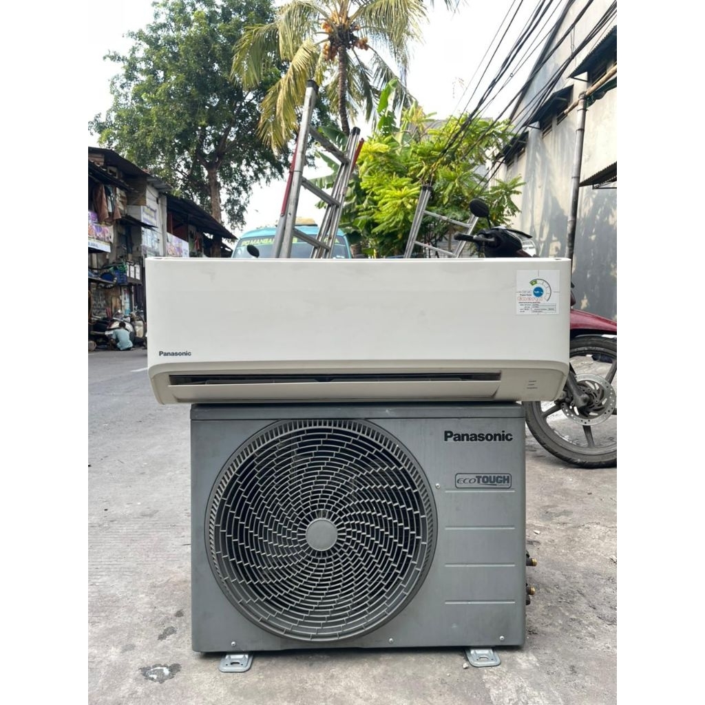AC Panasonic 1 PK R32 SECOND + pasang (free ongkir Sejabotabek)