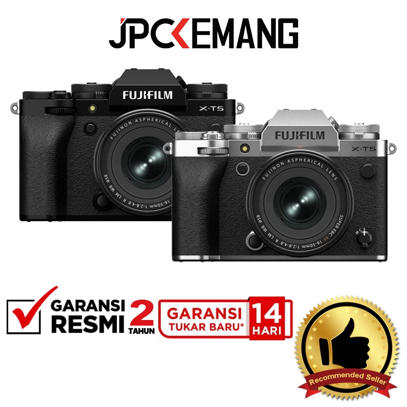 Fujifilm XT5 Kit 16-50mm f2.8-4.8 Mirrorless Camera Fuji X-T5 XT 5 16-50 mm Garansi Resmi