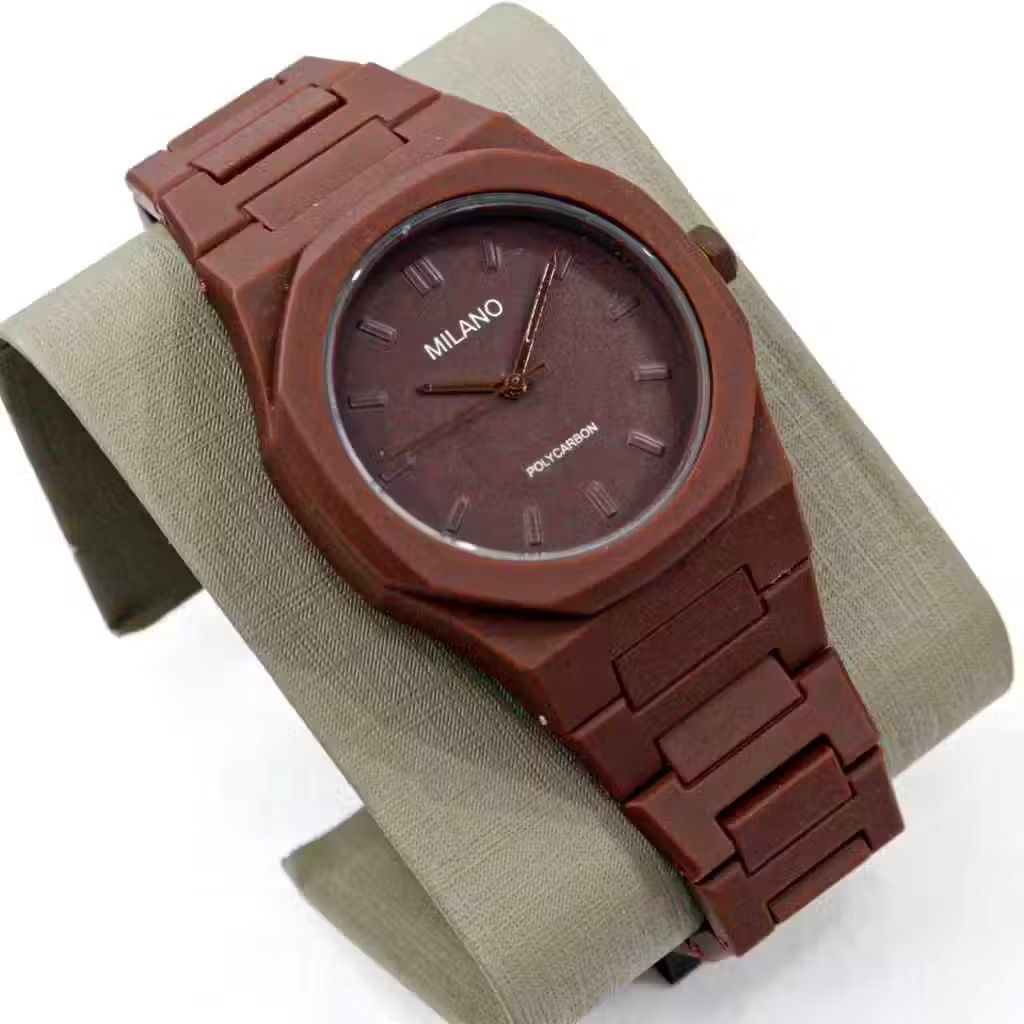 JAM TANGAN PRIA WANITA ARABIC STRAP POLYCARBONATE TERBARU PREMIUM MEWAH ELEGAN