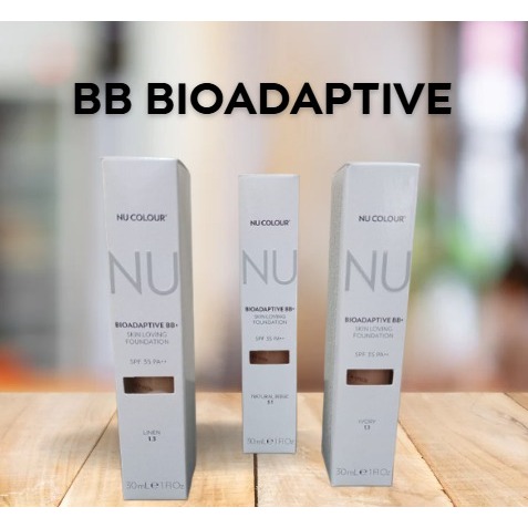 NU COLOUR BB CREAM FOUNDATION BIOADAPTIVE LINEN NATURAL IVORY