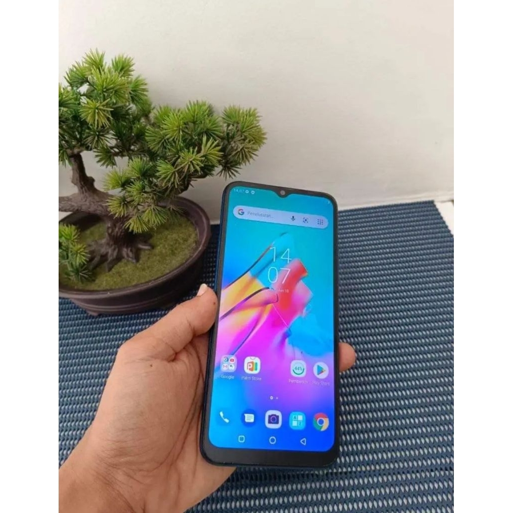 Infinix Smart 5 Handphone second berkualitas normal siap pake mulus no minus ram 2/32 unit Handphone
