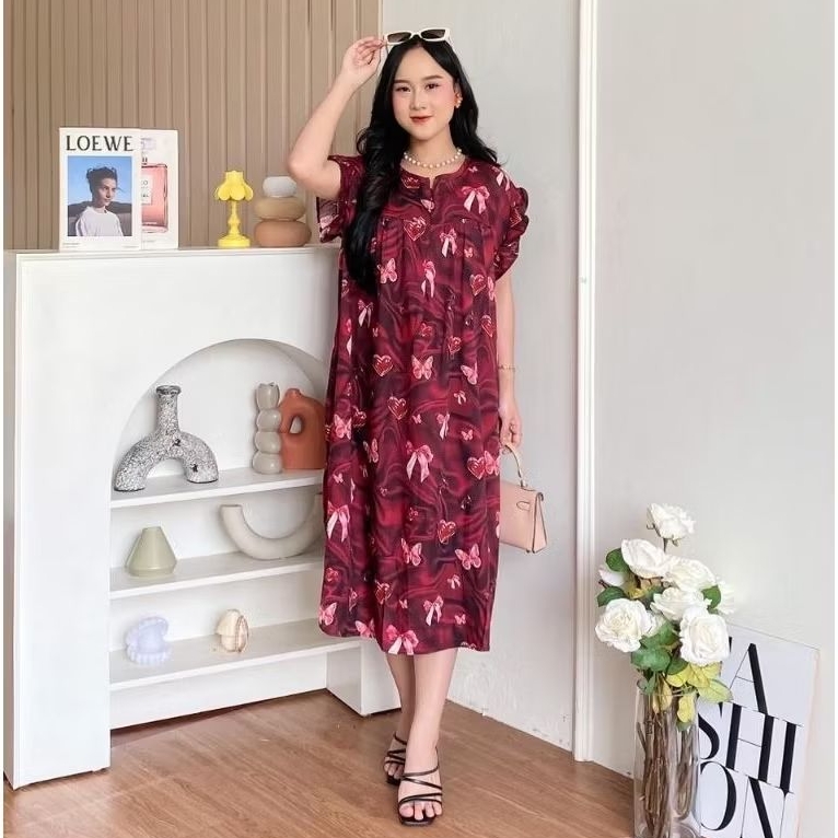 Vinie Dress by HD.id Dailywear Daster Busui Premium Homedress Ibu Hamil