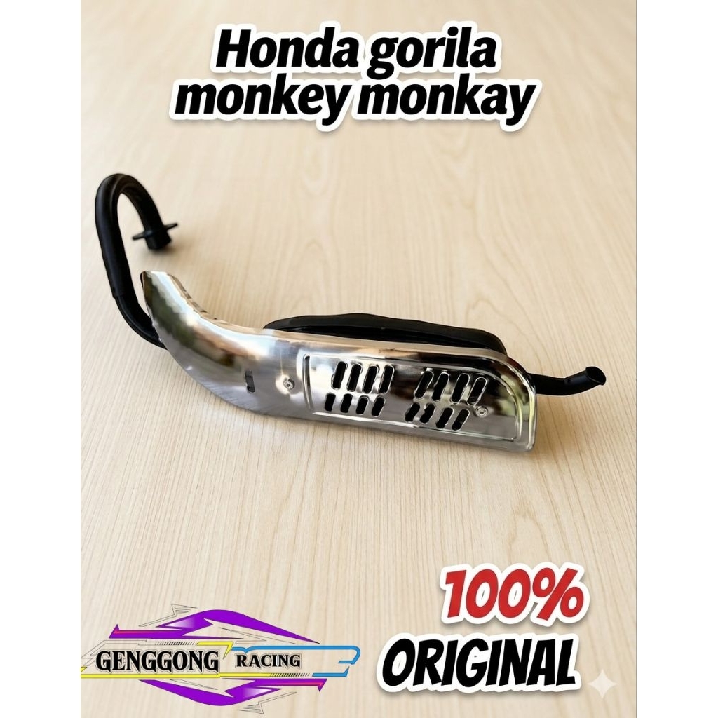 KnalpotHondaGorilaMonkeyMonkay