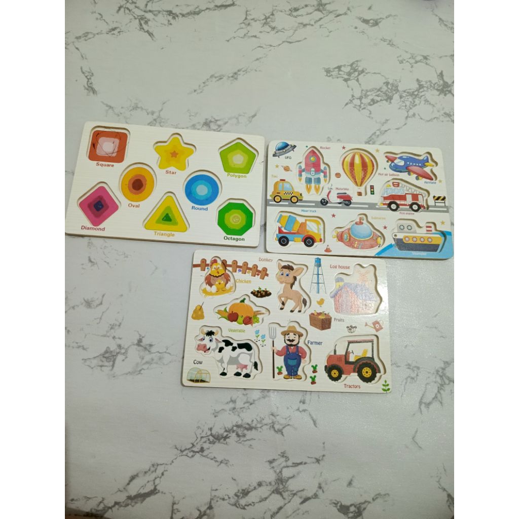 Preloved Puzzle Jigsaw Knob - Puzzle Bentuk