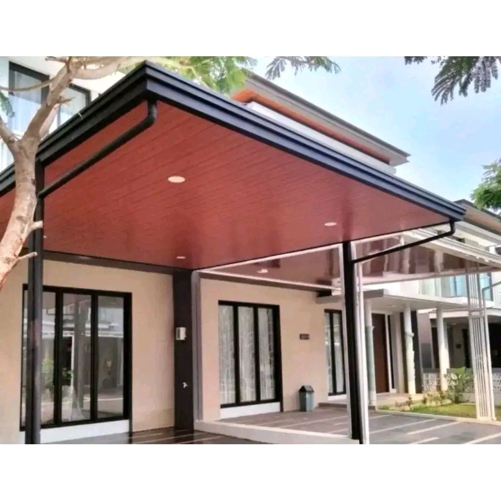 kanopi rumah ples plafon PVC
