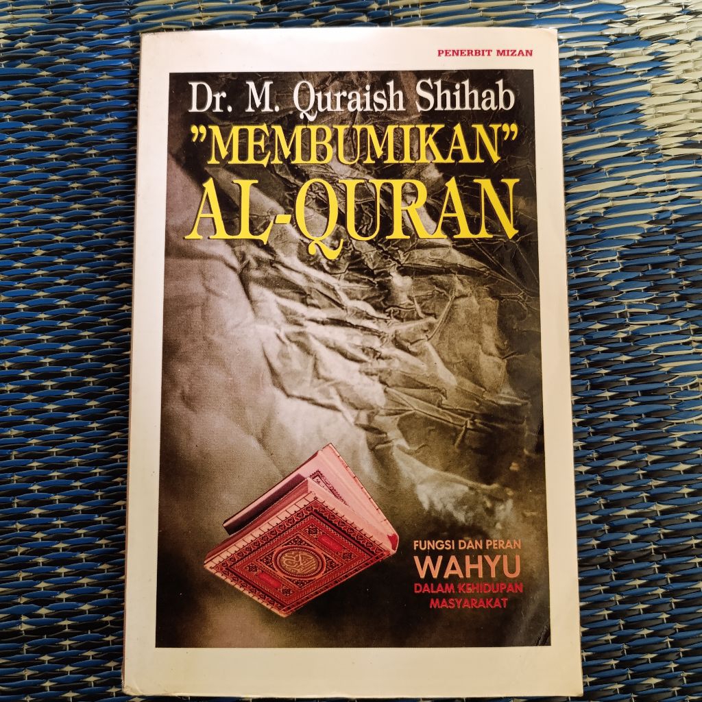 buku membumikan Alquran m Quraish Shihab original