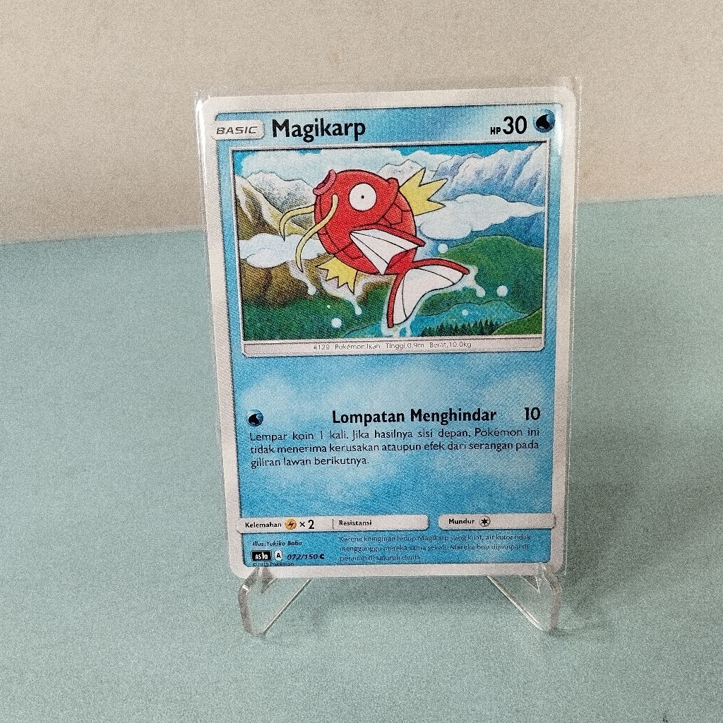 Kartu Pokemon Magikarp Jadul 072/150 AS1a - Hantaman Pertama set A - Original Bahasa Indonesia - Kon