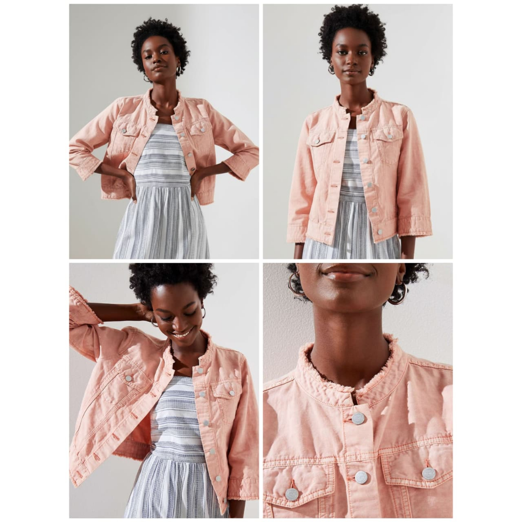 Jacket LOFT Cropped Denim Lightweight jacket