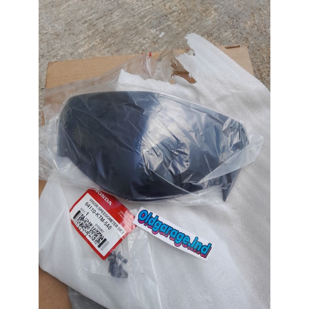 VISOR BATOK DEPAN SUPRA X 125 LAMA OLD ORIGINAL 64110-KTM-5A0