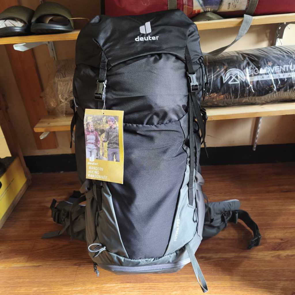 CARRIER DEUTER FUTURA PRO 40L ORIGINAL SUDAH TERMASUK RAIN COVER