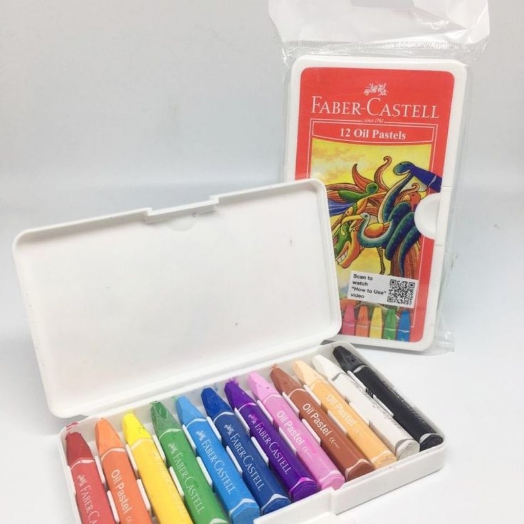 CRAYON FABER CASTELL TERMURAH ISI 12| CRAYON FABER CASTELL | CRAYON MURAH | CRAYON FABER CASTELL ORI
