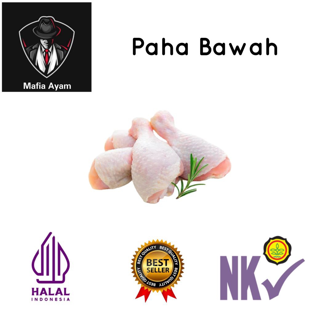 [TERMURAH] Paha Bawah / Drumstick Ayam 1 Kg