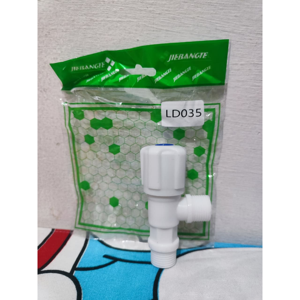 Stop Kran Toilet / Setop Keran Shower Closet WC PVC Plastik Single F