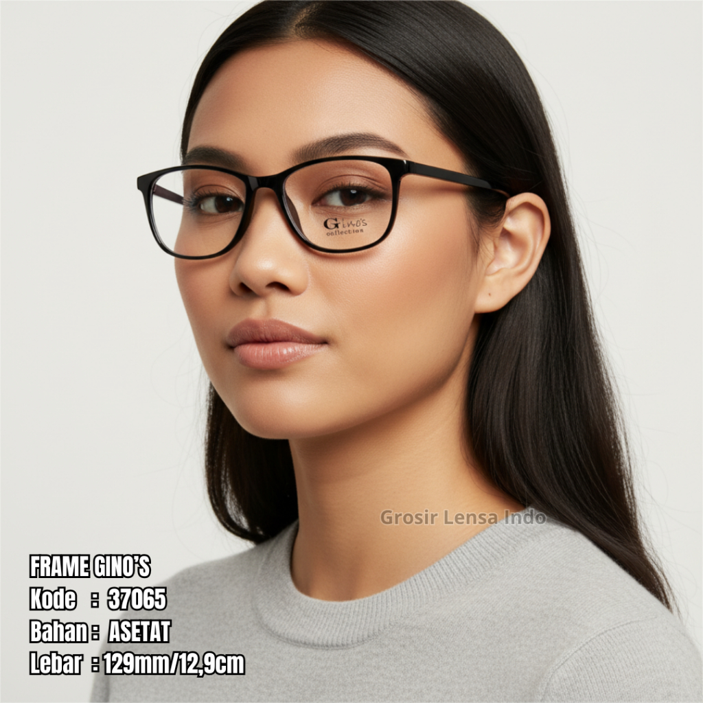 FRAME KACAMATA PRIA / WANITA 37065 SIZE 50 LEBAR FRAME 129