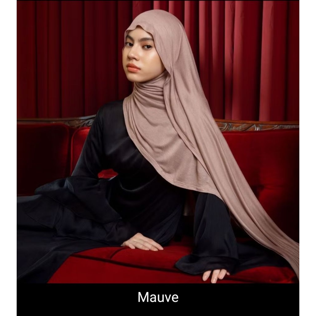 HIJAB LOZY ARABIAN WARNA MAUVE || JASTIP.EIN