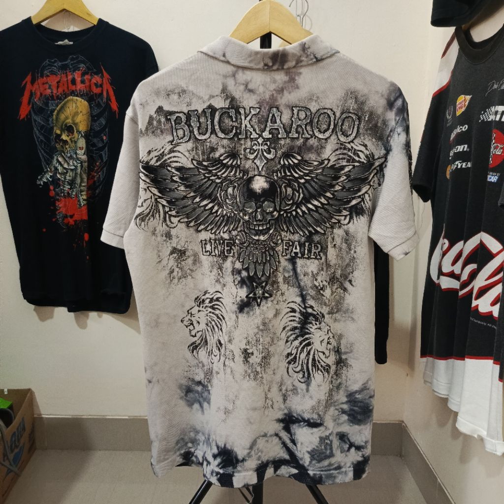 Kaos Polo Y2K Buckaroo Size M Fit L