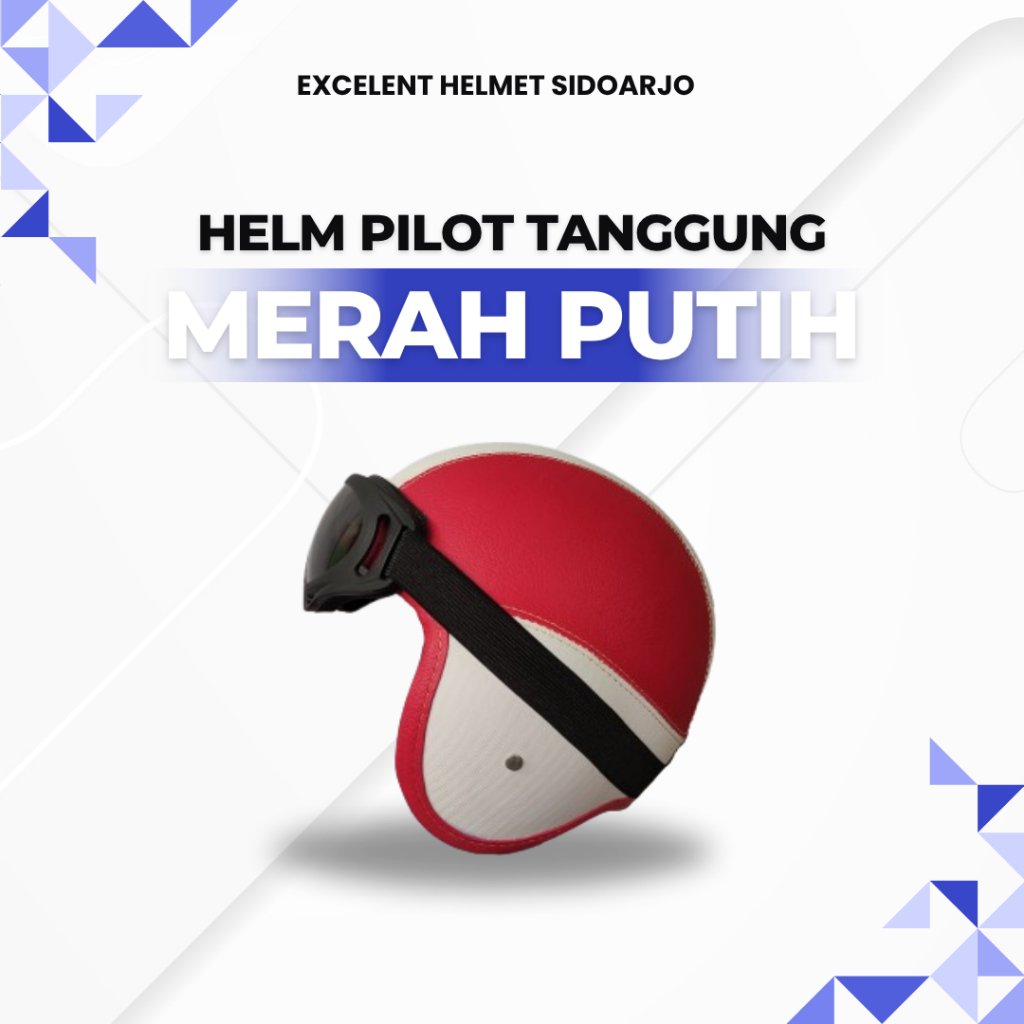 HELM JUNIOR PILOT - helm anak umur 5-10 tahun