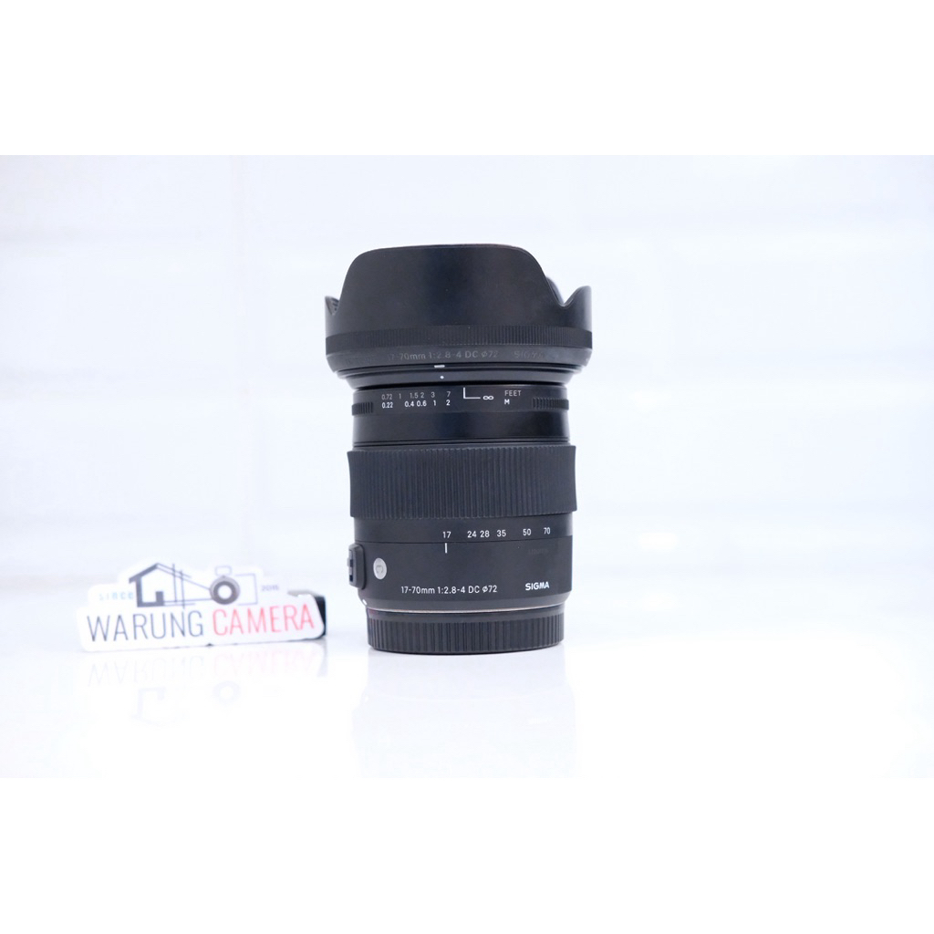 Sigma 17-70mm F2.8-4 DC Compentorary for Canon Fullbox