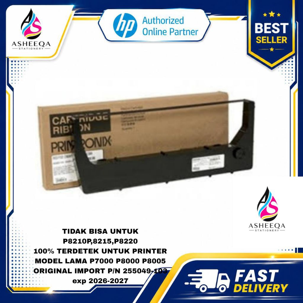 Ribbon printronix p7000,p8000 original import p/n 255049-103