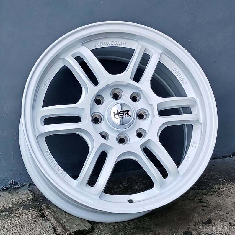 VELG RACING MOBIL SIGRA DATSUN AVANZA RING 15 VELG JDM HSR WHEEL AERI