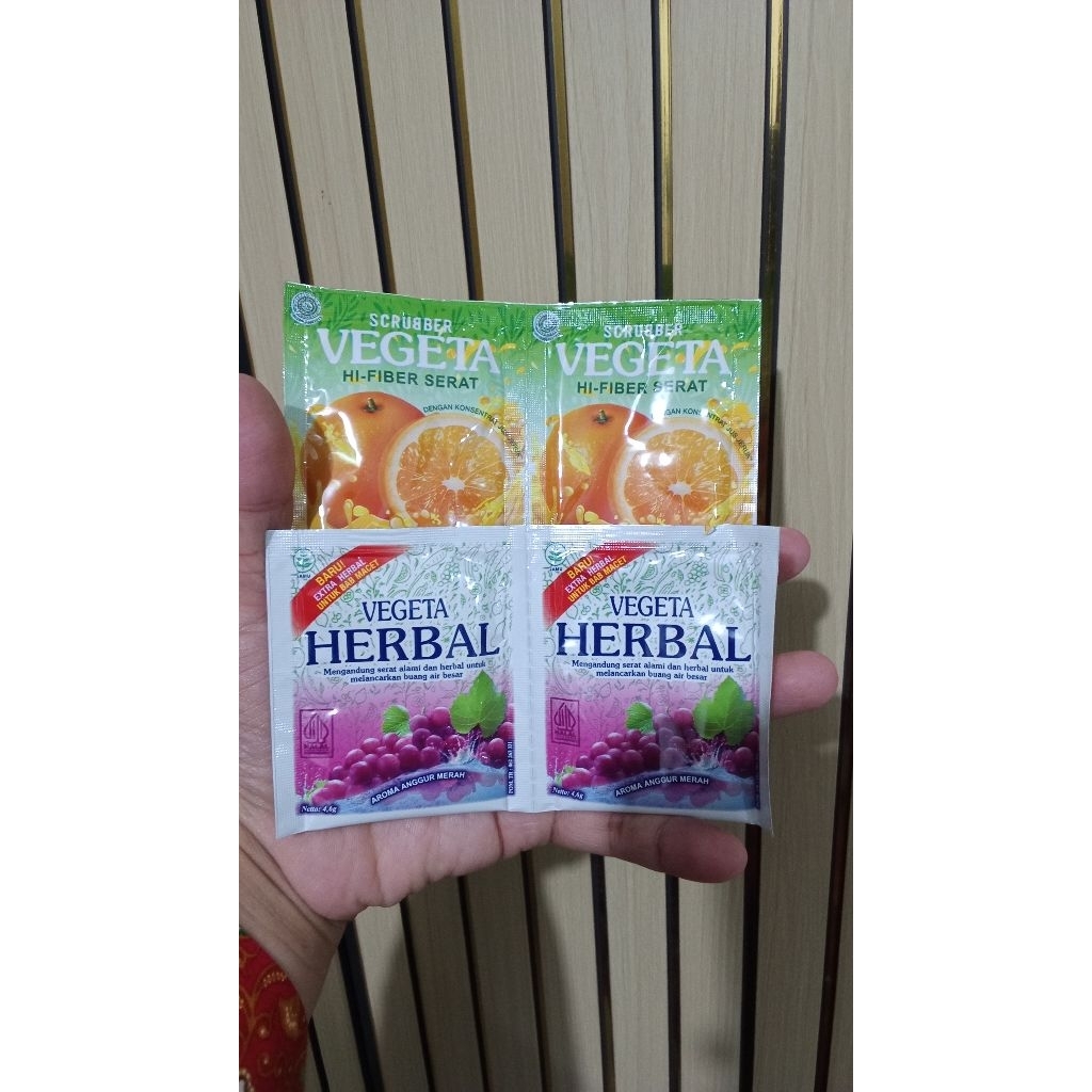 Vegeta Herbal Anggur & Vegeta Jeruk