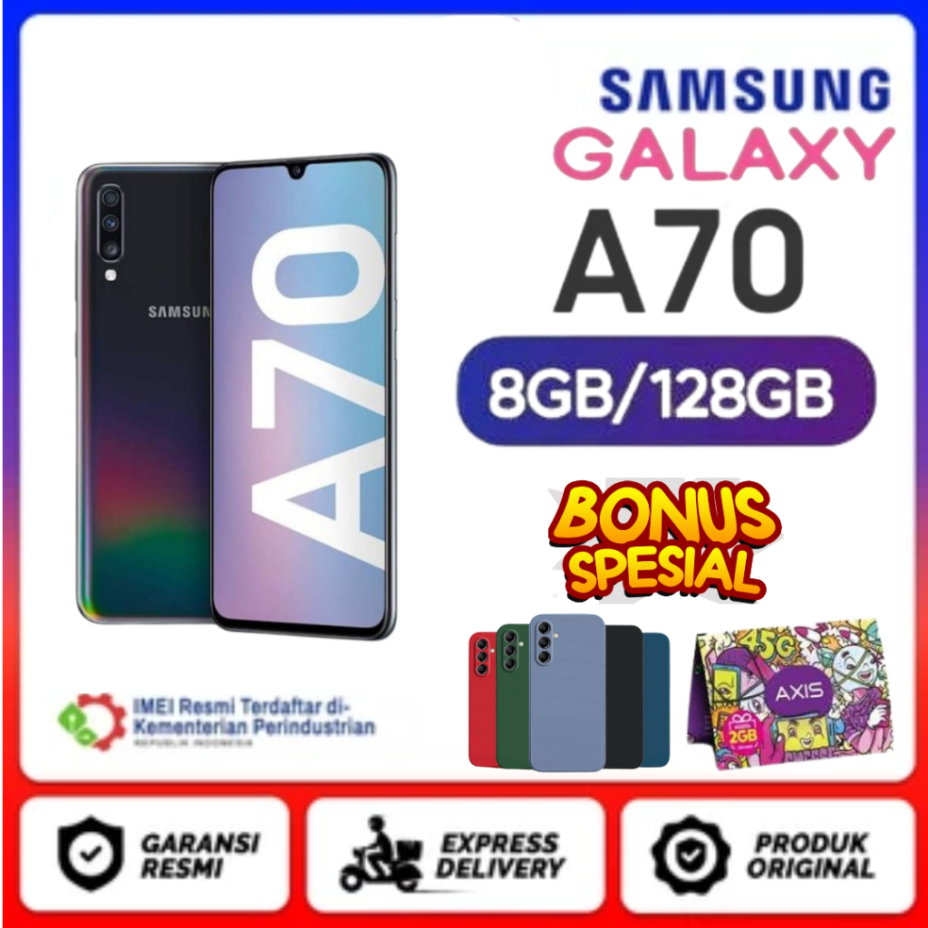 Samsung Galaxy A70 8GB/128GB - Samsung Galaxy A70 6GB/128GB // Garansi Resmi