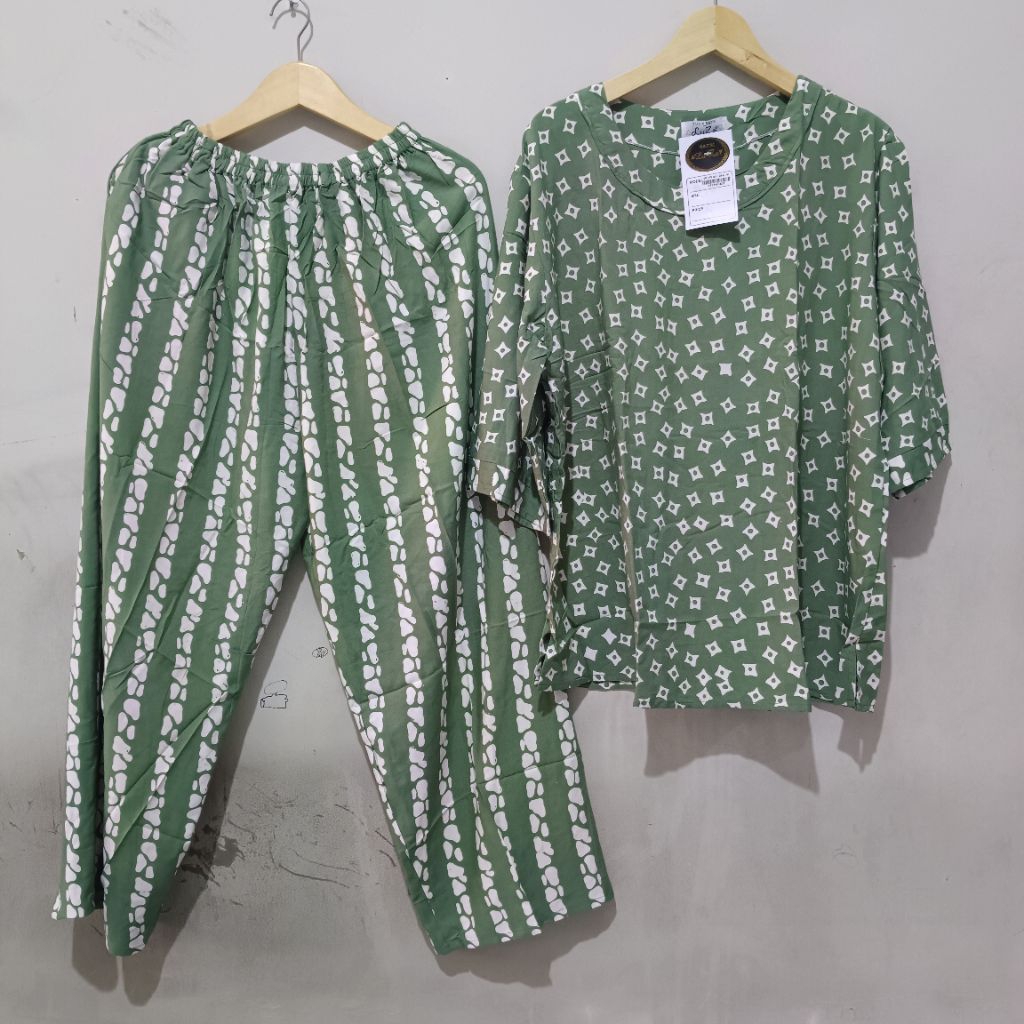 CP BATIK LUZA SUPER JUMBO / SETELAN CP BATIK LUZA SUPER JUMBO  / ONE SET DEWASA BATIK LUZA  / SETCEL
