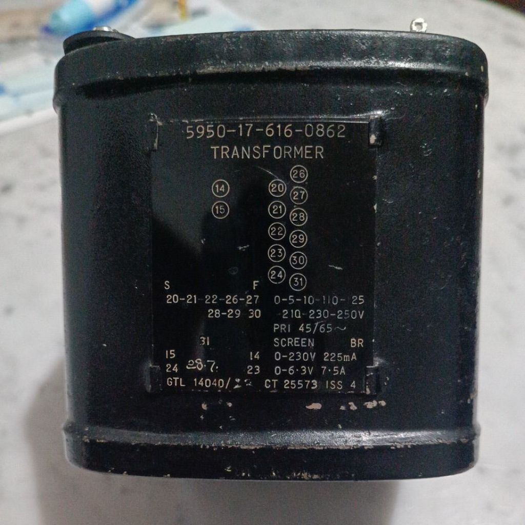 Trafo Transformer Preamp Power tabung