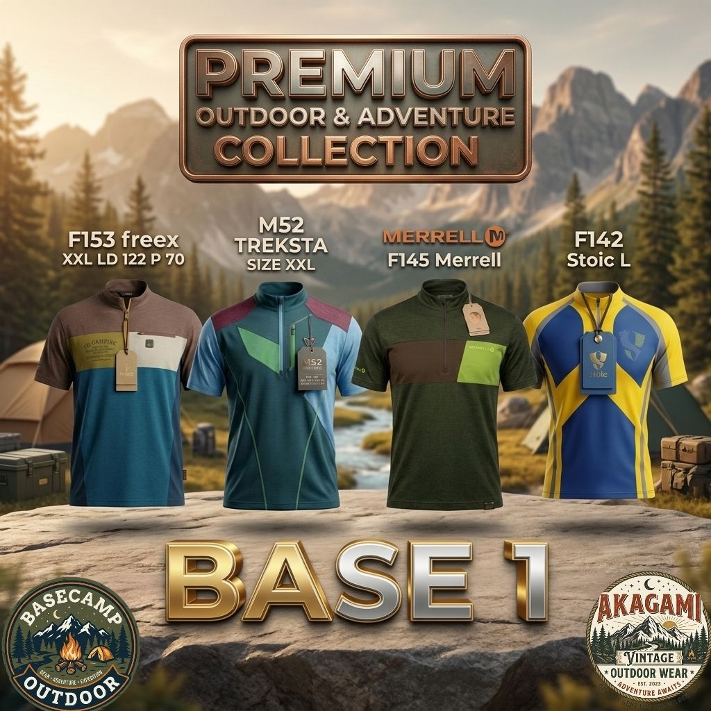 Kaos Baselayer Gunung Outdoor Lengan Pendek