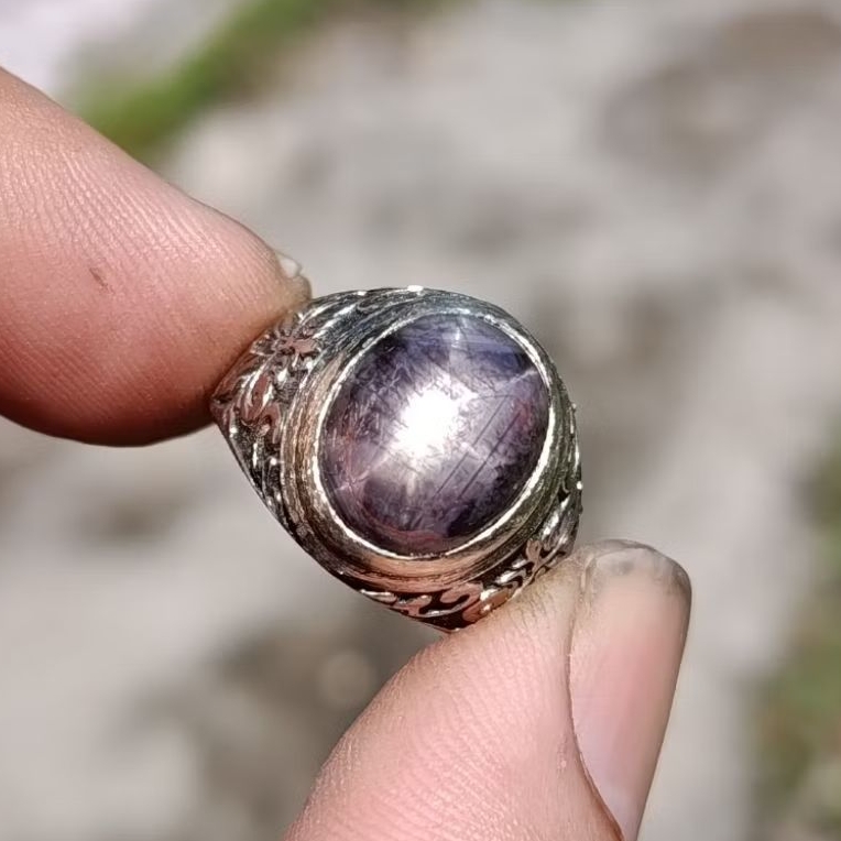 Purple Safir Star Tajam