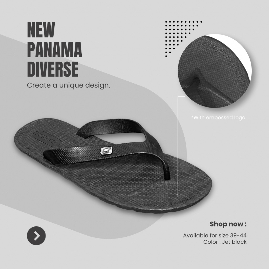 Sandal Panama Divers pria / sandal jepit cowo PANAMA