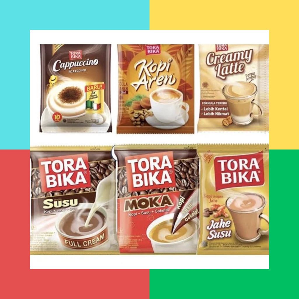 Torabika Tora Susu Sachet Tora Moka Torabika Creamy Latte