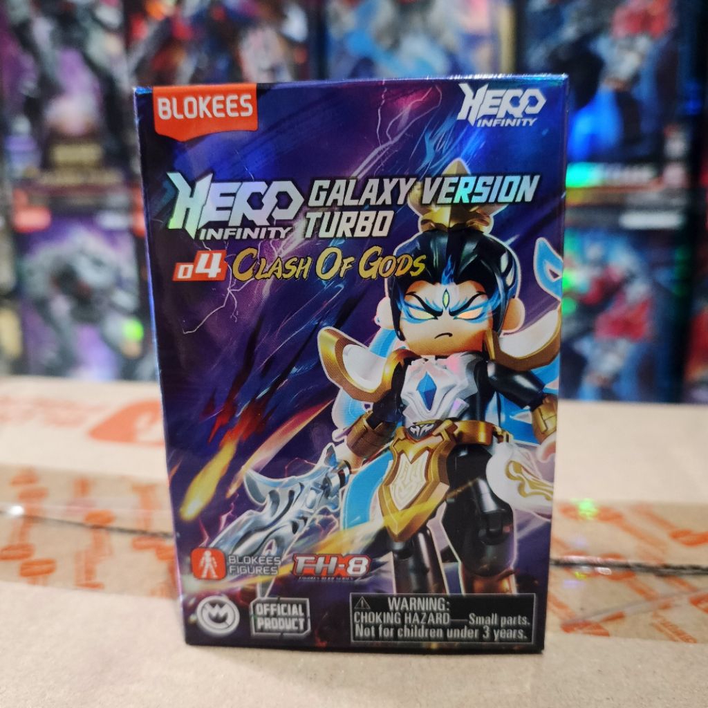 Blokees Figures Hero Infinity Galaxy Version Turbo 04 Clash Of Gods Blokees Hero Infinity GVT 04
