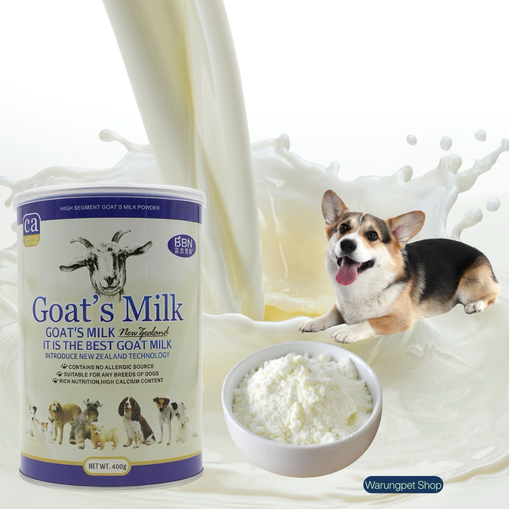 Susu Kambing Untuk Anjing BBN Goat Milk Powder - BBN Goat’s Milk Powder
