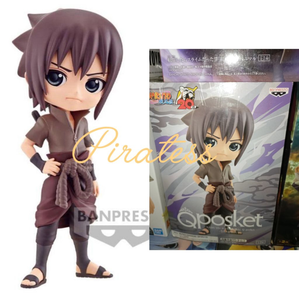 Qposket Naruto figure anniversary 20th Sasuke versi B