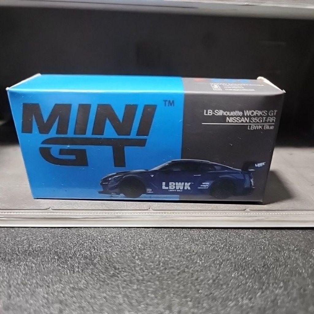 Mini GT LBWK Nissan 35GT-R LBWK Blue