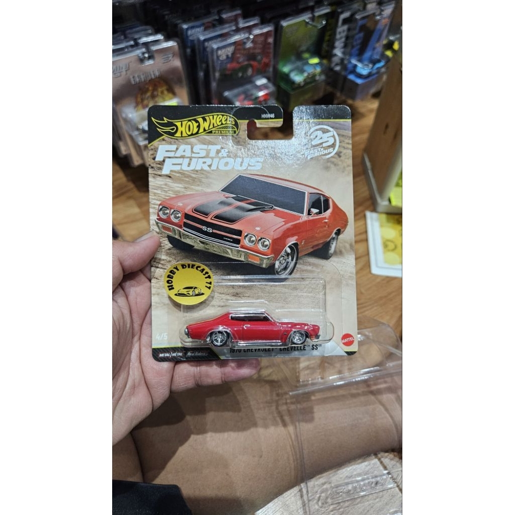 Hot Wheels Premium Fast & Furious 1970 Chevrolet Chevelle SS