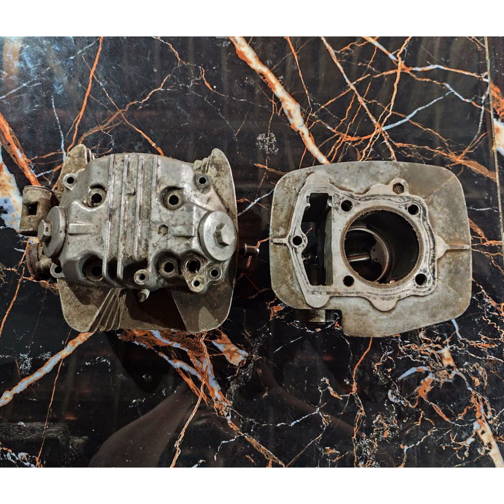 Blok head Honda phantom 200cc