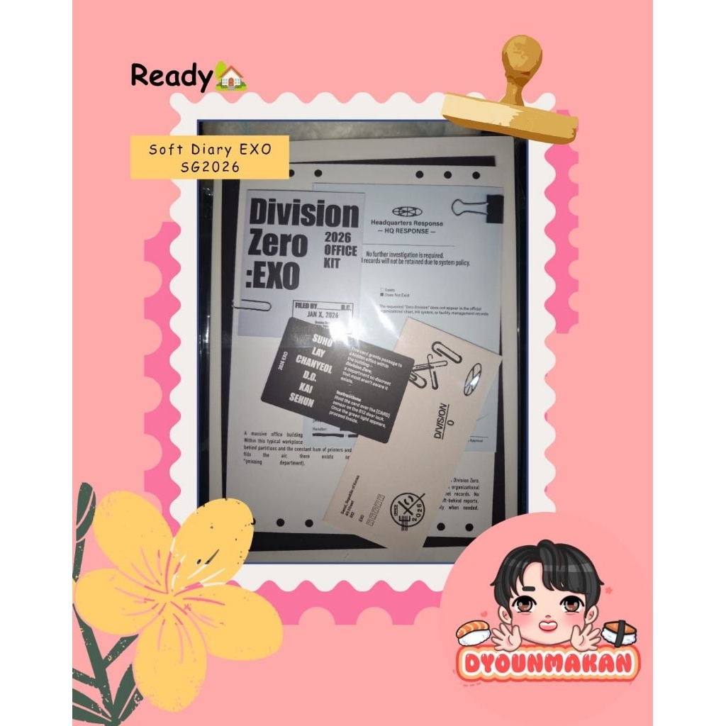 Soft Diary EXO Office Season Greetings 2026