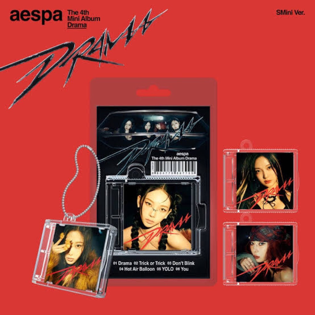 READY STOCK OFFICIAL AESPA DRAMA SMINI