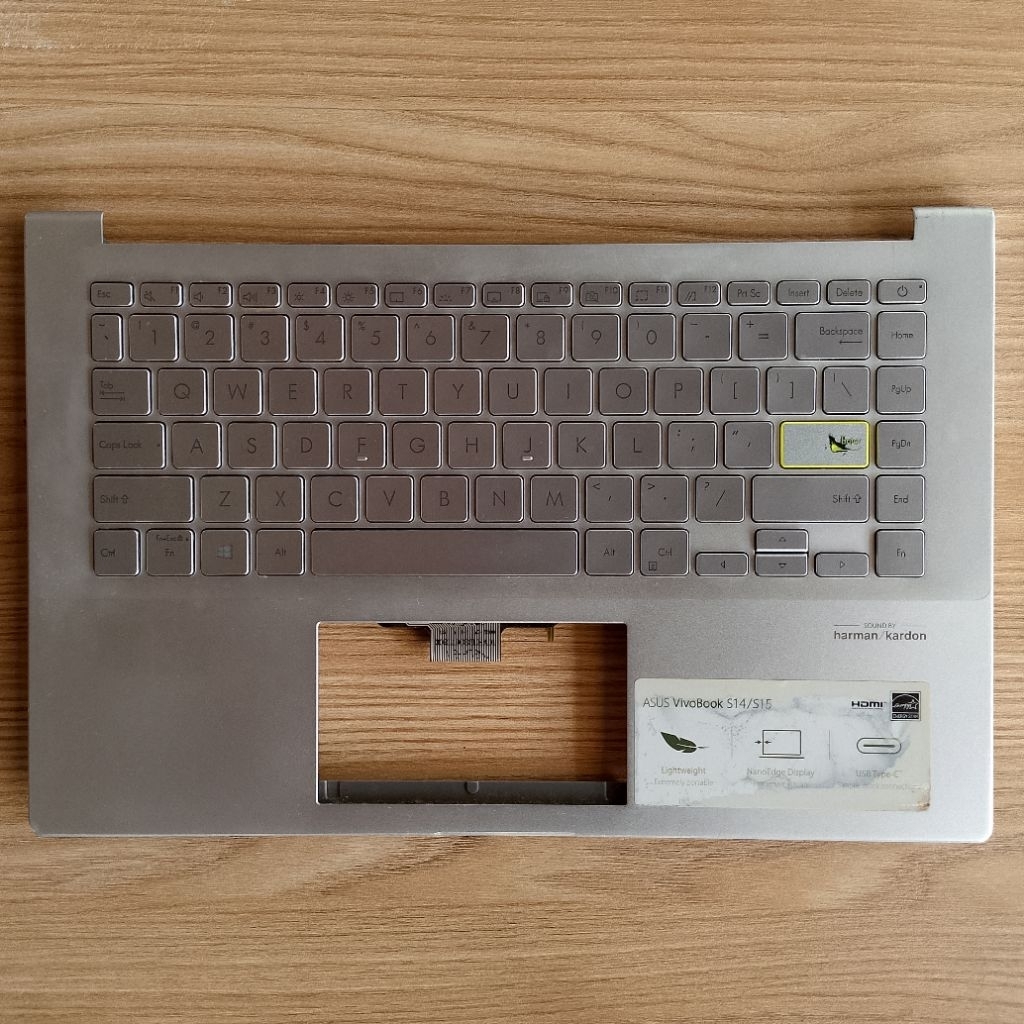 casing palmrest laptop Asus vivobook s14/s15 model s433f