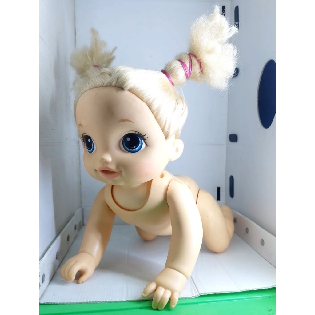 Preloved Boneka Baby Alive go bye bye merangkak 2018 Ori Hasbro second murah boneka BA baby alive pr