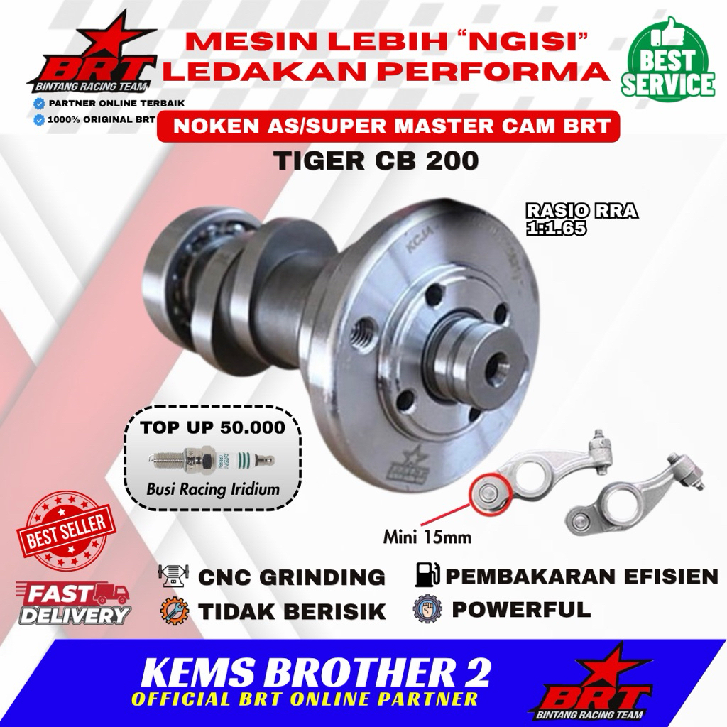 NOKEN AS / SUPER MASTER ORIGINAL BRT TIGER NOKEN AS BRT GENERASI 2 UNTUK KLEP 3631